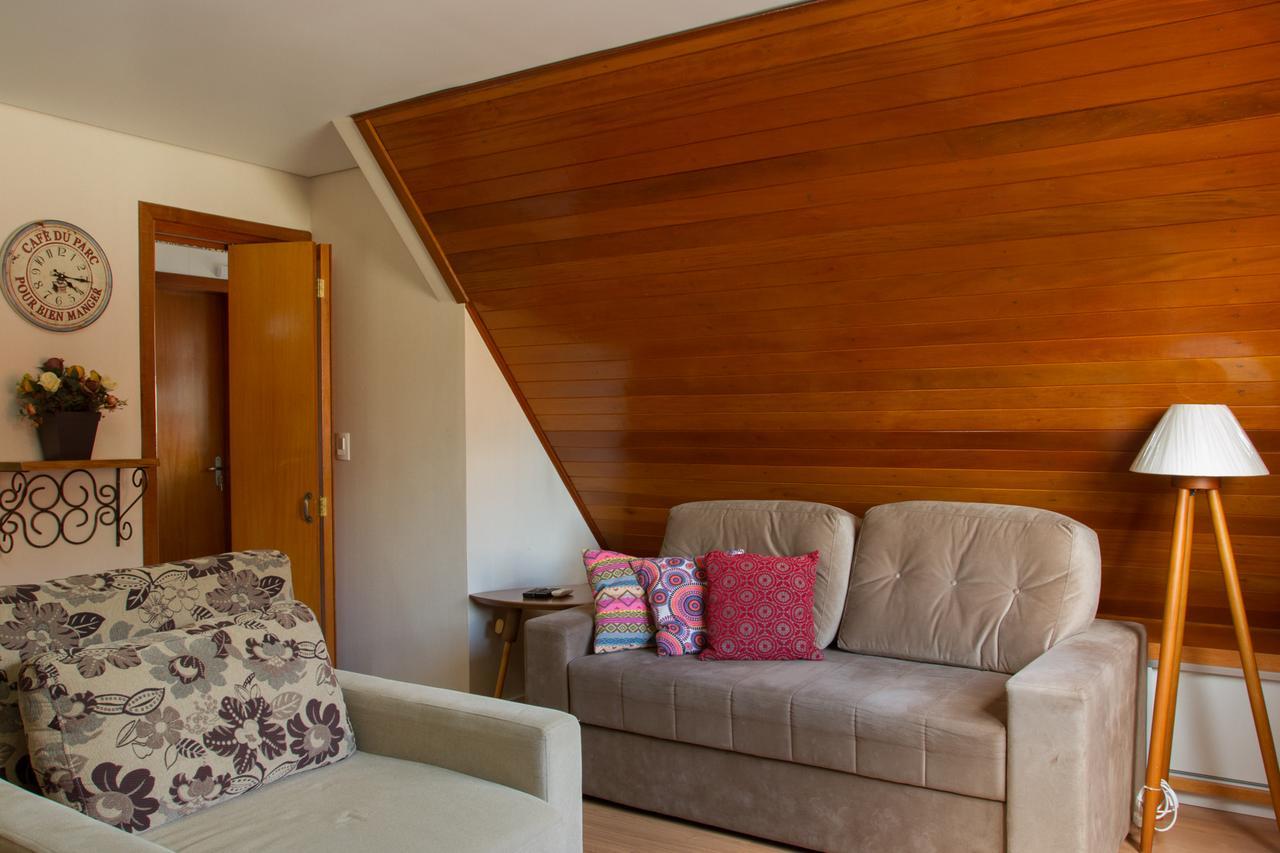 Otima Localizacao E Vista Da Cidade Gramado Ngoại thất bức ảnh