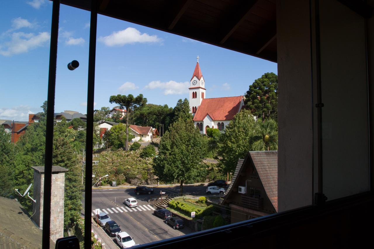 Otima Localizacao E Vista Da Cidade Gramado Ngoại thất bức ảnh
